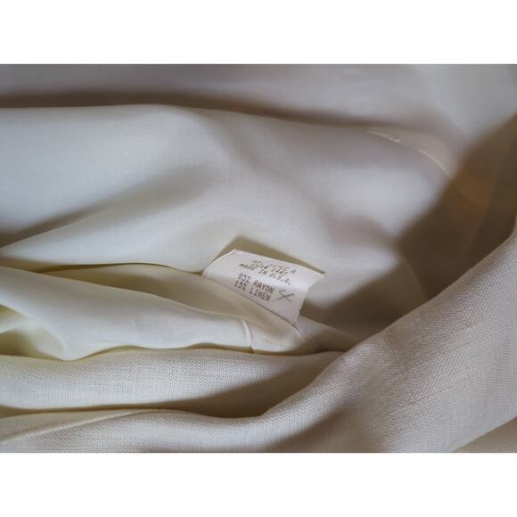 Geary Roark Kamisato Faux Wrap Linen Blend Pencil Dress NWT - Picture 6 of 8